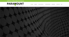 Desktop Screenshot of paramountmgp.com